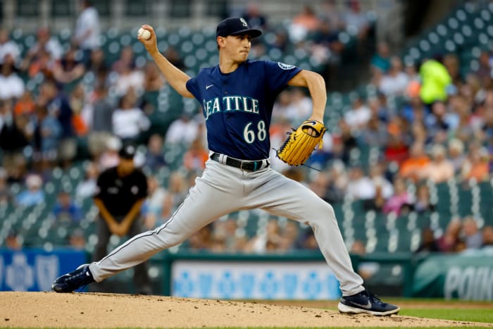 Seattle Mariners pitcher George Kirby